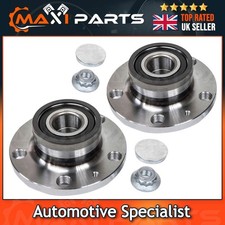 Audi A1 + A2 2000-18 Rear Left + Right Wheel Hub & Bearing With Abs Pair Kit X2