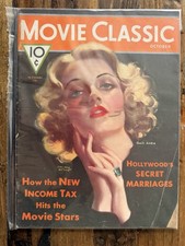 Movie Classic Magazine Oct