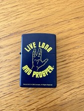 Rare Star Trek Zippo Lighter | Live Long And Prosper