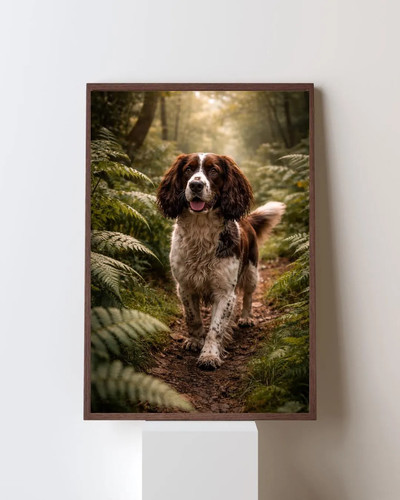 Springer spaniel woodland - springer,