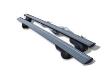 Black Locking Cross Bars For BMW X3 2017+ Integrated Roof Rails Aluminium Rack