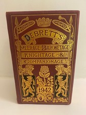DEBRETT'S PEERAGE BARONETAGE