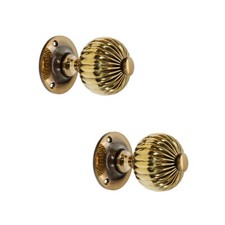 Door Knobs Pair 60mm Vintage