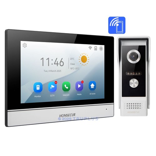 Homsecur smart door bell - door,