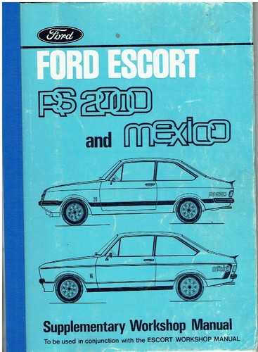 Ford escort mk2 - escort, &