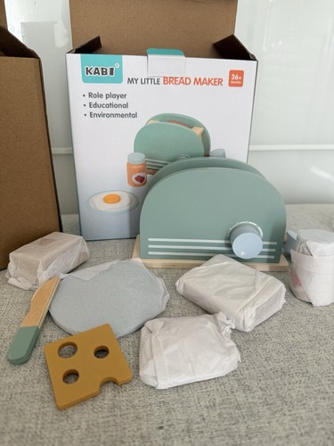 Wooden toaster little bread - toaster, my