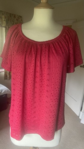 Dannii minogue red top small - red,