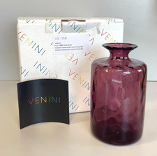 MURANO GLASS VASE SIGNED