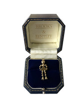 9ct Gold Corn Dolly Charm