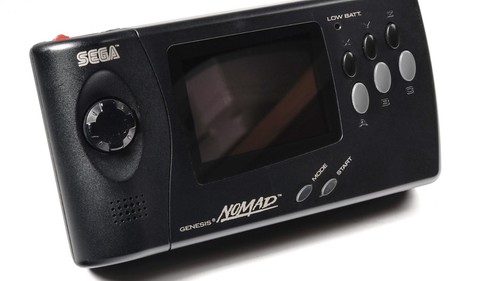 Sega genesis nomad 6100 - genesis, mk-6100