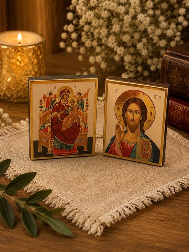 Orthodox folding diptych - orthodox,