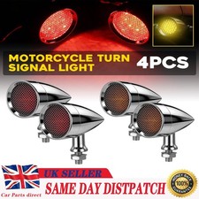 Mini Red/Amber Motorcycle