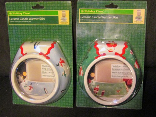 Holiday ceramic candle warmer - holiday,