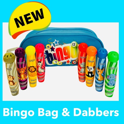 Bingo dabbers case set - bingo,