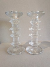 Pair of Signed Festivo Glass