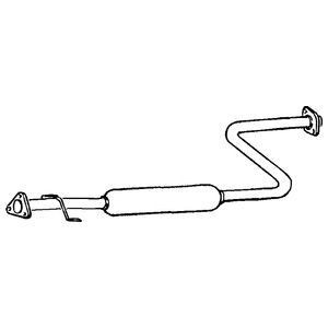 Klarius centre pipe silencer - klarius,
