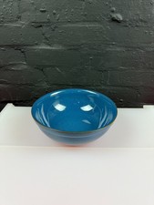 Denby Boston Blue Fruit / Salad / Vegetable Serving Bowl 9.25" Wide x 3.25" High