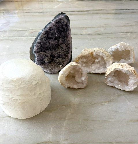 Collection mixed crystals - collection, of