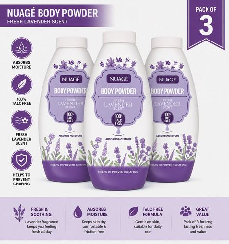 Nuage body powder fresh - 3, x