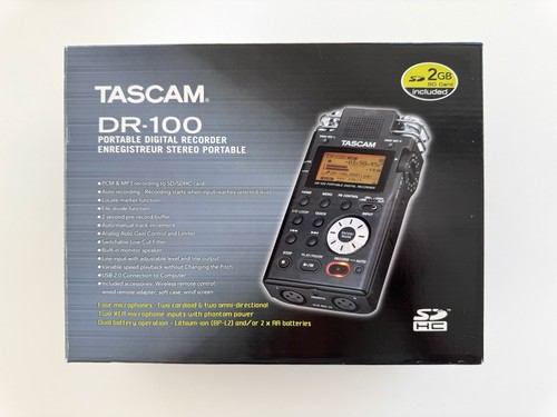Tascam 100 portable digital - dr-100,