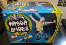 Moon Shoes - Mini Trampolines for your Feet - UNUSED CONTENTS OPEN XMAS GIFT