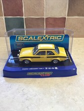 Scalextric C2966 Ford Escort MK1 RS1600 Club Car Yellow, Mexico