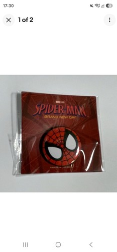 Spiderman brand new day pin - spiderman,