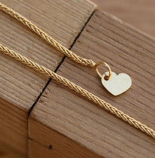 9ct Solid Yellow Gold Wheat