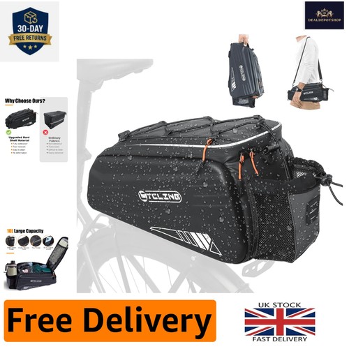 10l waterproof bike pannier - bike,