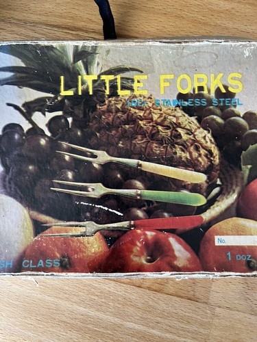 Vintage little forks - little, canape
