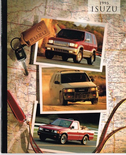 1995 isuzu brochure catalog - isuzu, brochure/catalog