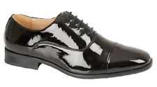 Mens Smart Formal Black Patent