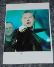 RONAN KEATING - SINGER   - 12x8  PHOTO SIGNED -(32) ( INSCRIBED)