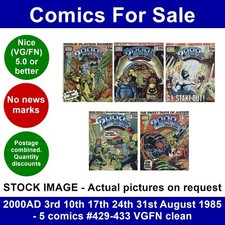 2000AD 3rd 10th 17th 24th 31st