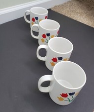 Set of 4 Vintage 80's COLOROLL