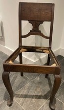 2x Antique Decorative Period Dining Chairs