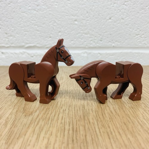 Lego reddish brown - reddish, horse