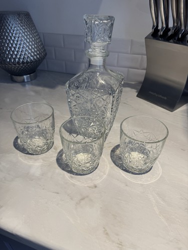 Whisky decanter set glasses - decanter,