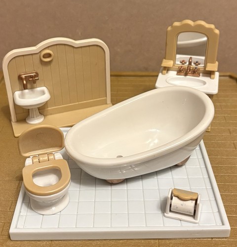 Sylvanian families bathroom - families,
