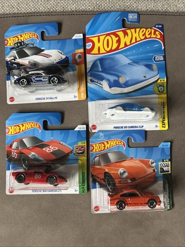 Hot wheels porsche cars - hot, x