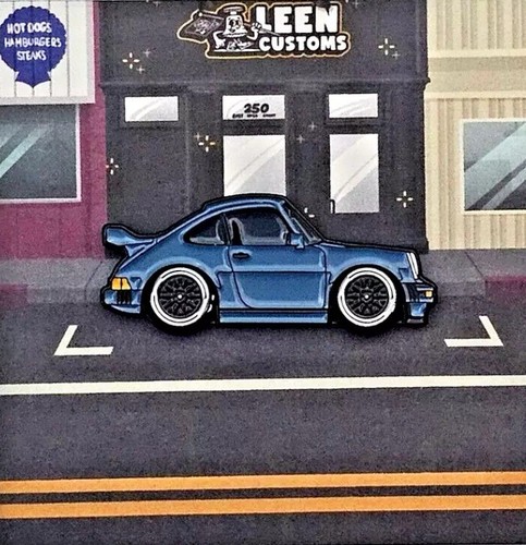 Leen customs blue porsche - customs,