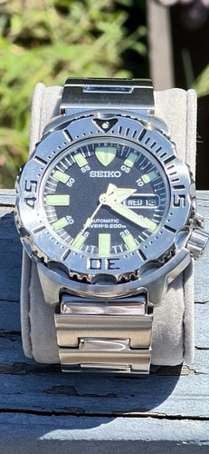 Seiko black monster - "black, monster"