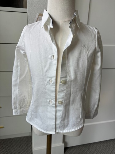 Burberry kids white - burberry,