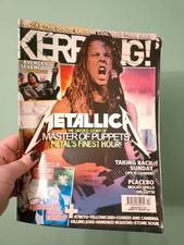Issue Number 1101 April 1st 2006 Vintage Kerrang Magazine Metallica