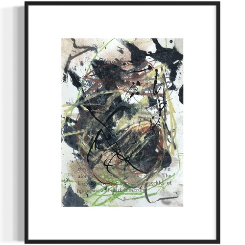 Original abstract modern art - abstract,