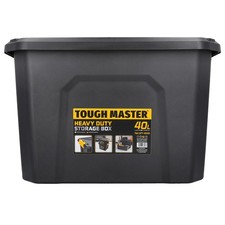 TOUGH MASTER Storage Box Plastic Box Chest Organiser 40 Litres (TM-UPT-4040)