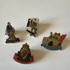Job Lot Of  4 RUC Enamel Pin