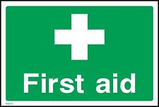 First Aid Sign or Sticker - All Material & Size options available. (FAID19)
