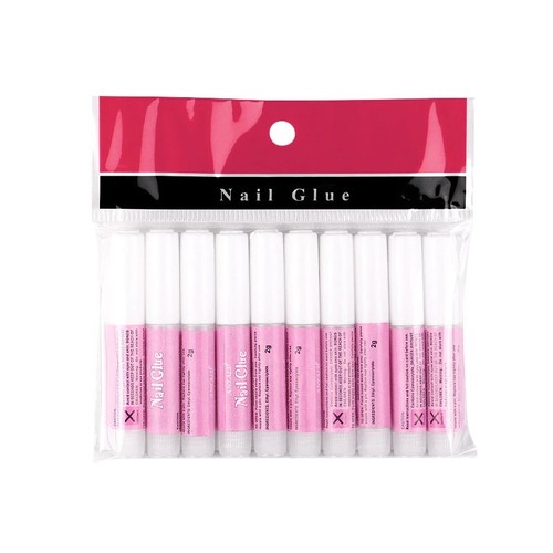 False nail glue 10x - false, bottles
