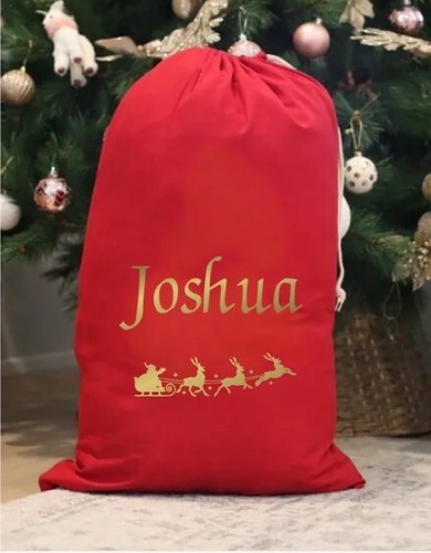 Personalised christmas sack - personalised,